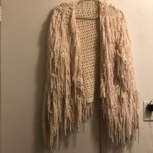 Boho tassel cardigan